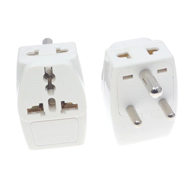 Adapter Du Lịch 3 Ổ Cắm Đa Năng Vương Quốc Anh US AU tới Ấn Độ Sri Lanka 5 Adapter Du Lịch 3 Ổ Cắm Đa Năng Vương Quốc Anh US AU tới Ấn Độ Sri Lanka 5