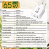 Adapter Power 65W USB-C PD sạc nhanh cho Samsung, Xiaomi, Huawei, Tablet Pad - Du lịch tiện lợi 9