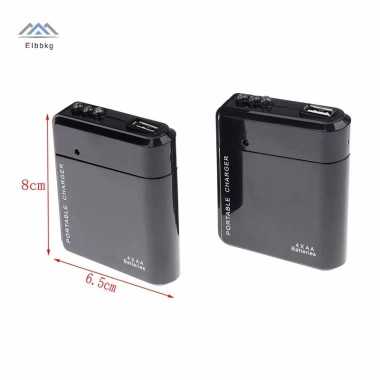 Adapter sạc dự phòng đa năng USB và 4 pin AA cho điện thoại mới, giá 86.724₫ 5