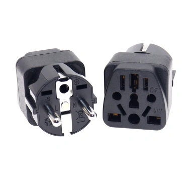 Adapter Schuko Đa Năng EU USA UK AU – Ổ Cắm Du Lịch Sạc 4A Giá 64.453đ