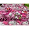 AIKO KIDS Fullbox Dép Sục Đế Thấp & Đế Cao Họa Tiết Kitty Phối Hồng Giá 380k cho bé và mẹ