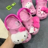 AIKO KIDS Fullbox Dép Sục Đế Thấp & Đế Cao Họa Tiết Kitty Phối Hồng Giá 380k cho bé và mẹ 4