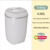 Aimi Máy Giặt Mini 4kg Tự Động Xoáy Cực Mạnh, Đảo Chiều Giặt, Giặt Quần Áo Bé và Trắng - Giá Ưu Đãi 809.000đ 10