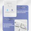 Aioneus Bàn Phím Bluetooth 5.0 Siêu Mỏng, Sạc Lại cho iPad & Điện Thoại - 85k 6