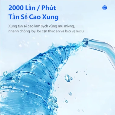 Airuidu CF580 Máy Tăm Nước Di Động Pin 800mAh, Bình Thu Gọn, Giá 199k - Đồ Dùng Du Lịch 9 Airuidu CF580 Máy Tăm Nước Di Động Pin 800mAh, Bình Thu Gọn, Giá 199k - Đồ Dùng Du Lịch 9