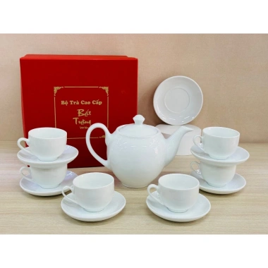 Ấm chén Minh Long 1,2,3 - Siêu bền, giữ nhiệt lâu, giá 155.000đ, giảm 46.500đ
