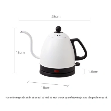 Ấm điện miệng dài đa năng ấm trà, ấm nước sôi cho gia đình, văn phòng, khách sạn - Giá chỉ 540.600₫ 6 Ấm điện miệng dài đa năng ấm trà, ấm nước sôi cho gia đình, văn phòng, khách sạn - Giá chỉ 540.600₫ 6
