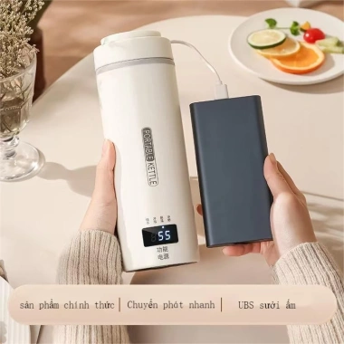 Ấm điện mini Portable 2 cổng sạc linh động – Cắm điện + Pin dự phòng USB – 433.999₫ 7