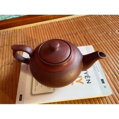 Ấm lẻ Tử Sa Bát Tràng - Đồ gốm cao cấp, thiết kế tinh tế, giảm giá 22k chỉ 88.000₫
