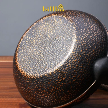 Ấm trà gang đúc Tetsubin 0.9L giữ nhiệt lâu cao cấp - Pha trà, đun nước Billba Glamping 9