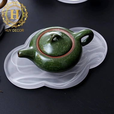 Ấm trà men rạn ngọc nhỏ gọn, thích hợp uống trà một mình, giá ưu đãi 42.000₫