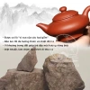 Ấm trà tử sa đắp nổi đất nung phong cách cổ điển - phụ kiện bàn trà độc đáo, chỉ 129.000 VND 4