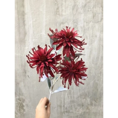 Ảnh Thật Hoa Cúc Giả Bỉ Ngạn 1 Cành 3 Bông Lụa Đường Kính 11cm - Cành 70cm, Cắm Bình Decor Giá 32.900đ 9 Ảnh Thật Hoa Cúc Giả Bỉ Ngạn 1 Cành 3 Bông Lụa Đường Kính 11cm - Cành 70cm, Cắm Bình Decor Giá 32.900đ 9