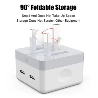 Ankndo 40W Sạc Nhanh 2 Cổng PD USB‑C iPhone 13‑12‑11 – Sạc Di Động Du Lịch, Giá 50.600₫