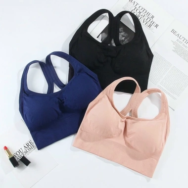 Áo bra tập Gym Yoga ba khuy cài sau chất đẹp - Size đa dạng, giá chỉ 45.000 VND 9
