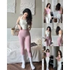 Áo Bra Thể Thao Gym Yoga Pilates Thun Yếm Xếp Nếp Eo Hở Lưng LuLu Mềm Mát 280k
