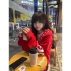 Áo Cardigan Dài Tay Thêu Chữ Đỏ Phong Cách Đường Phố 2.025 Giá 400.680 VND 2