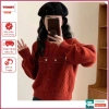 Áo cardigan đỏ Yummy dáng ngắn thời trang Noel và Tết - Giá chỉ 179.000₫