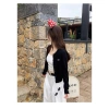 Áo cardigan nữ cotton mềm mại co giãn b03, thun mỏng cài cúc nơ xinh xắn – Giảm còn 115k 9
