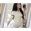Áo Cardigan Nữ Len Mềm Dài Tay Kẻ Sọc Form Đẹp - Áo Khoác Len Mỏng Hàn Quốc 305k 3