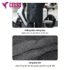 Áo chắn gió CELSO KP170 2 kiểu dáng với áo choàng & bộ liền thân, giữ ấm, chống mưa, phượt mùa đông, giảm giá 399k 3