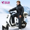 Áo chắn gió CELSO KP170 2 kiểu dáng với áo choàng & bộ liền thân, giữ ấm, chống mưa, phượt mùa đông, giảm giá 399k 6