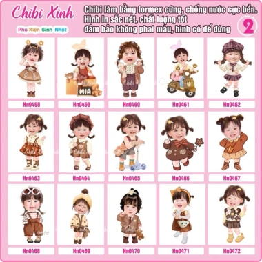 Áo chibi bé gái thiết kế miễn phí, duyệt mẫu trước khi in, chỉ 45.000đ