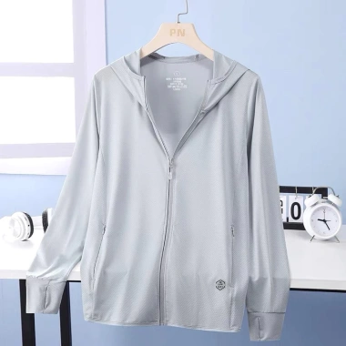 Áo choàng chống nắng nữ có mũ, thun lạnh thoáng mát, chặn UV - Giá 123.380₫