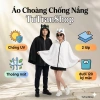 Áo choàng chống nắng tạo hình dễ thương Freesize nhung mịn cho người lớn - Giá chỉ 250k