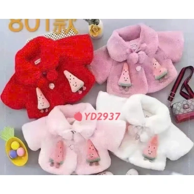 Áo choàng lông 2 lớp BONBI cho bé gái - Lông dày mềm, sang chảnh, siêu xinh, giá 149k 3