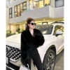 Áo Choàng Lông Nữ Dáng Croptop - Áo Khoác Lông Nữ 299k Giá Giảm, ấm Thời Trang 5