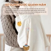 Áo Choàng SKULD Chống Nắng Gió Vải Mềm Mại Kính Bụi Cúc Bấm Bé 0-3 95.000đ 3