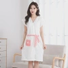 Áo choàng tắm nữ Coral Velvet thấm hút nhanh, khô, khăn buộc dây mềm mại 63.000₫ 10