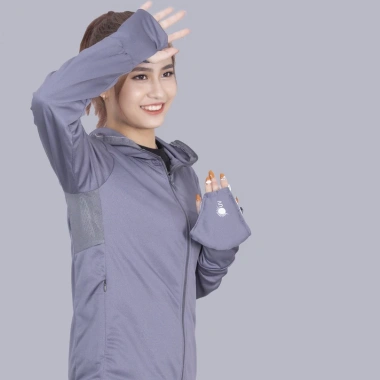 Áo chống nắng 2 lớp dáng ngắn, chống tia UV, siêu nhẹ, giảm giá 110k 6