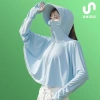 Áo chống nắng 2 trong 1 có mũ rộng vành - Vải lụa lạnh UNIDO A01, chống UV, siêu mát, giá chỉ 139k 9