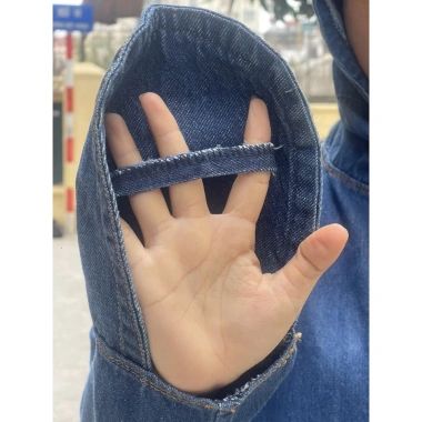 Áo Chống Nắng Bò Nam Nữ Jean Cao Cấp Dày Dặn, Chống UV, Có Size Đa Dạng 5