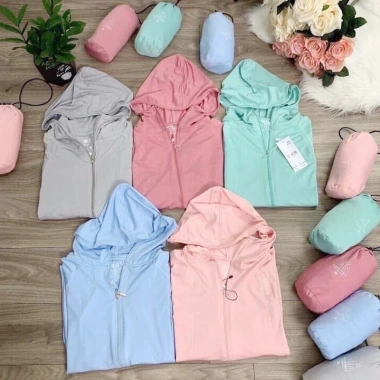 Áo chống nắng cuộn nữ vải kim cương bigsize - Nhẹ, bảo vệ da, giảm 22% chỉ 55k