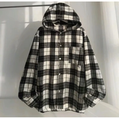 Áo chống nắng dạ kẻ caro mẹ và bé - mẫu Hàn hot, UV 100%, giảm còn 143,200₫