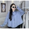 Áo chống nắng dáng ngắn mũ cánh dơi co giãn 4 chiều mềm mịn, mát - chỉ 90.500₫