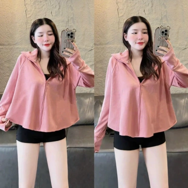 Áo chống nắng dáng ngắn mũ cánh dơi co giãn 4 chiều mềm mịn, mát - chỉ 90.500₫ 10 Áo chống nắng dáng ngắn mũ cánh dơi co giãn 4 chiều mềm mịn, mát - chỉ 90.500₫ 10