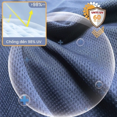 Áo Chống Nắng Nam 2 Lớp Thông Hơi Có Vành - Bảo Vệ UV CN61, Thoáng Mát, Giá Ưu Đãi 165k 2