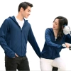 Áo chống nắng nam nữ liền khâu trắng, vải kim cương co giãn 4 chiều mềm mại, giảm giá 69k 5