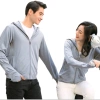 Áo chống nắng nam nữ liền khâu trắng, vải kim cương co giãn 4 chiều mềm mại, giảm giá 69k 6