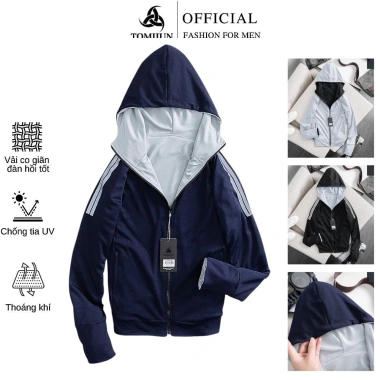 Áo chống nắng nam nữ TOMIJUN dày dặn cao cấp, thấm hút mồ hôi, chống UV, khử khuẩn - Giá chỉ 139k 6