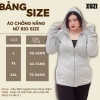 Áo chống nắng nữ 2 lớp big size DIHU - To rộng, thông hơi, chống UV, khói bụi 9