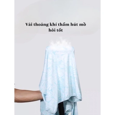 Áo chống nắng nữ 2 lớp in hoạ tiết cao cấp, thun lạnh siêu co giãn, giảm giá 20 7