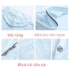 Áo chống nắng nữ 2 lớp in hoạ tiết cao cấp, thun lạnh siêu co giãn, giảm giá 20 8