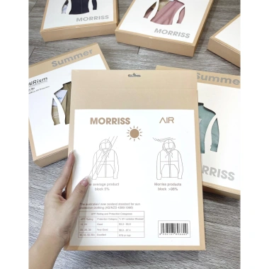 Áo chống nắng nữ 2 lớp MORISS mũ lưỡi trai dày dặn, thoáng khí, bảo vệ UV 2.023