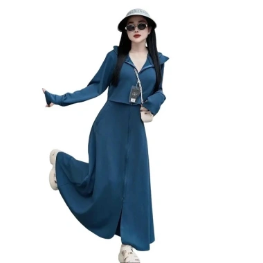 Áo chống nắng nữ 2 lớp toàn thân croptop cotton UMI, mát nhẹ, dáng đẹp 162k 2