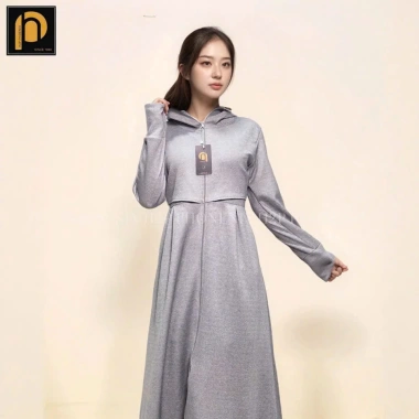 Áo chống nắng nữ 2 lớp toàn thân croptop cotton UMI, mát nhẹ, dáng đẹp 162k 8